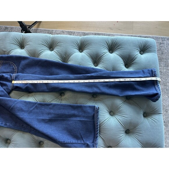 Vintage 70s Levis Jeans USA Made High Waist Wide Leg Own History - Picture 11 of 14